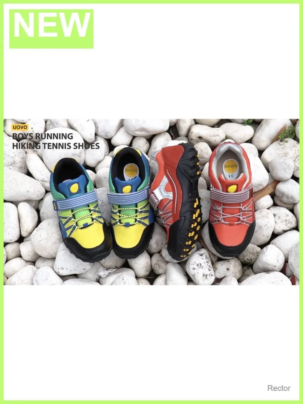 Boys Sneakers Waterproof Athletic Outdoor Shoes Slip Resistant
